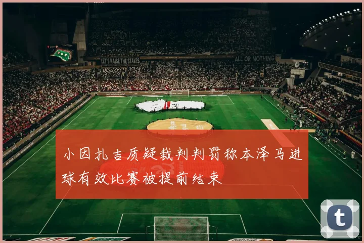小因扎吉质疑裁判判罚称本泽马进球有效比赛被提前结束